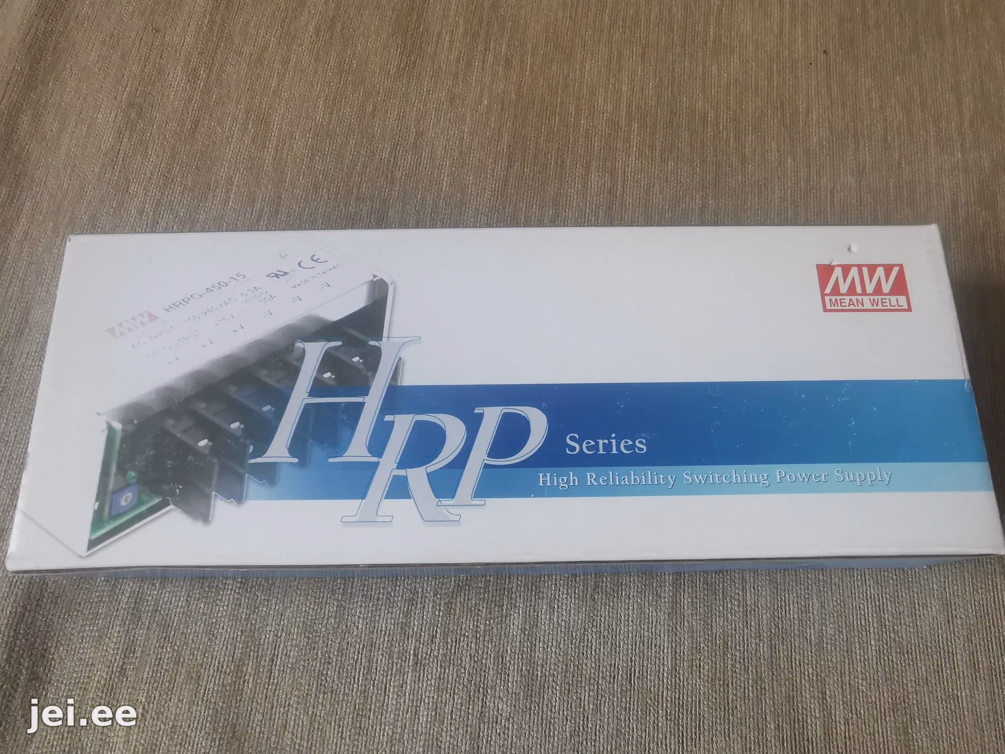 Mean Well HRP-450-5 tööstuslik toiteplokk 450 W – pilt 2/2